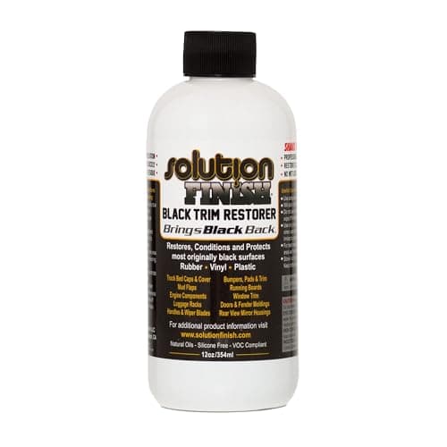 Solution Finish Solution Finish Black Trim Restorer