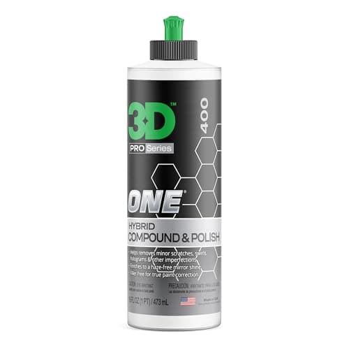 3D 3D ONE Hybrid Compound and Polish — Compound vs polish