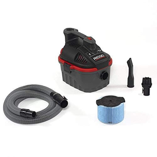 RIDGID RIDGID 4 Gallon Portable Wet and Dry Vacuum — The best car vacuums for detailing