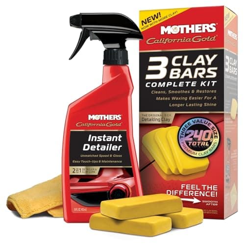 Mothers Mothers California Gold Clay Bar Complete Kit — How to clay bar a car