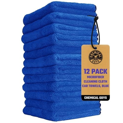 Chemical Guys Chemical Guys Professional Microfiber Towels, 12 Pack